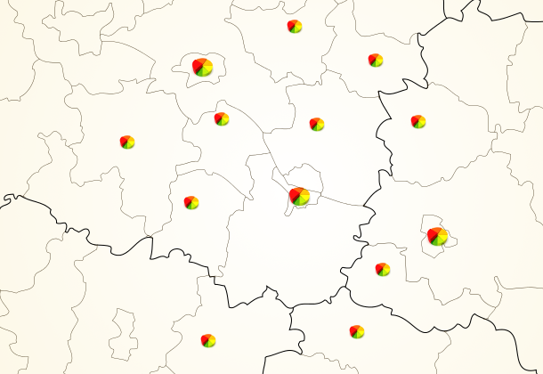 Mapa dostępności usługi - Włocławek i okolice